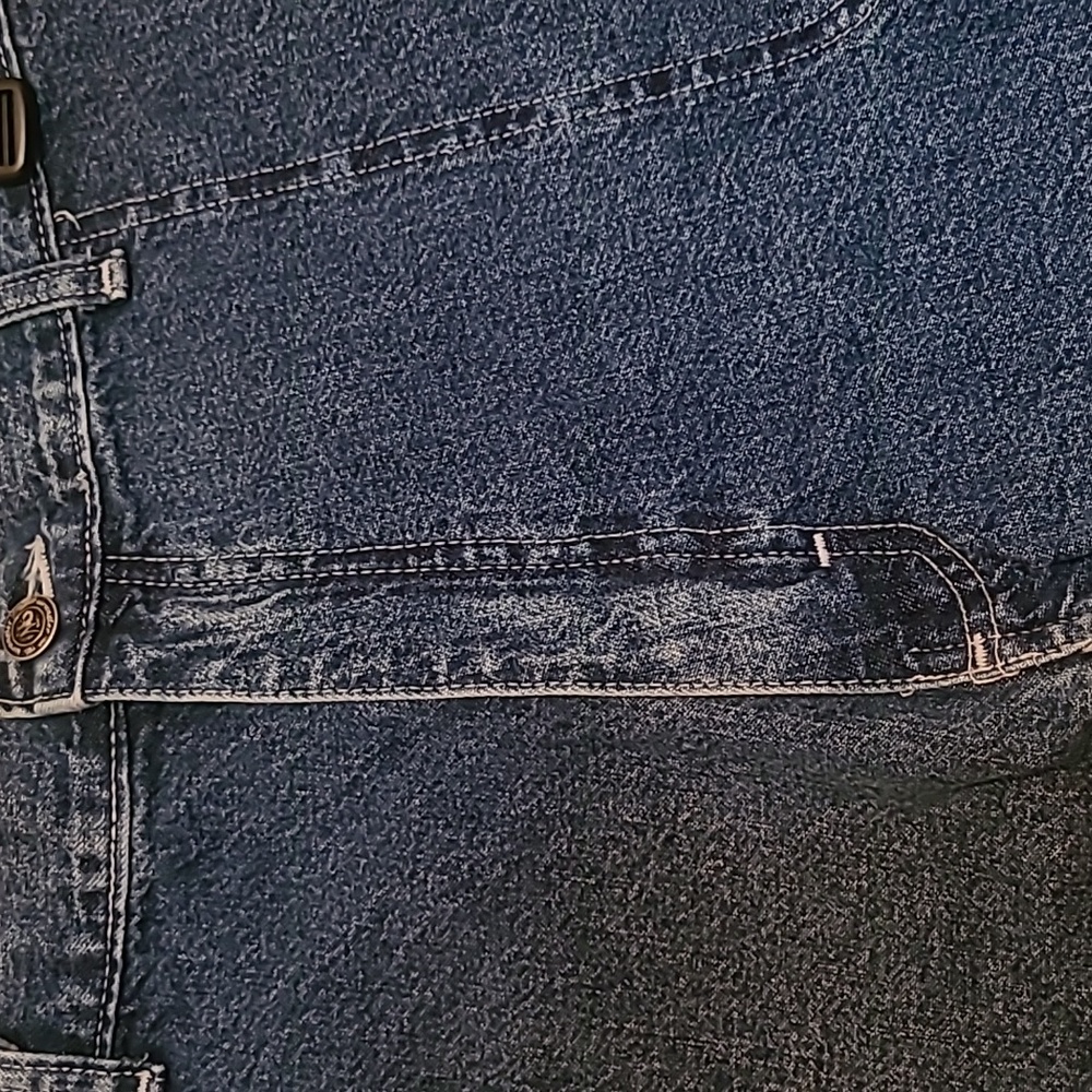 Wrangler blu jean shorts Womens Sz 16 - Picture 3 of 7
